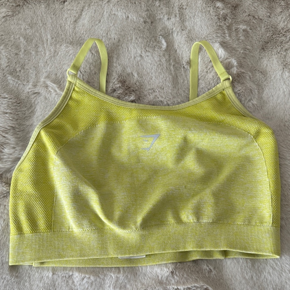 Gymshark Vibrant Yellow Sports Bra